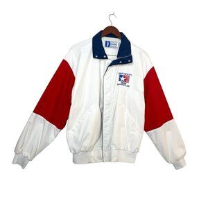 VTG Dunbrooke Star Facility Mobil Pasadena Plant Men's Full Zip Jacket Large